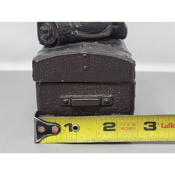 Vintage Resin/Ceramic? Trinket Box With Golf Bag Lid Design Signed WSYS 143 - Picture 12 of 13